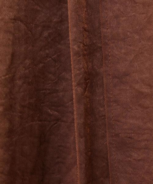 6（ロク）の「＜6(ROKU)＞SATIN BLOUSE/ブラウス（シャツ/ブラウス・レディース・ケリー/ブラウン・FREE）」の7枚目の写真