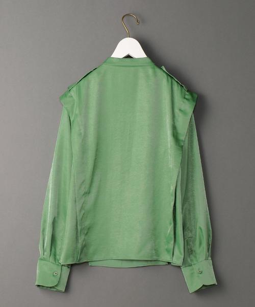 6（ロク）の「＜6(ROKU)＞SATIN BLOUSE/ブラウス（シャツ/ブラウス・レディース・ケリー/ブラウン・FREE）」の11枚目の写真