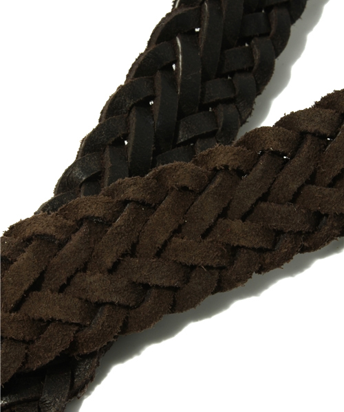 SHIPS（シップス）の「AMBOISE: 25mm スエード メッシュ ベルト（ベルト・メンズ・ベージュ/ブラウン/グリーン/ネイビー・10/90）」の6枚目の写真