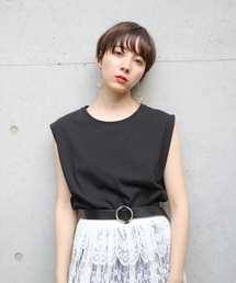 PAGEBOY | プレミアムコットンノースリーブ(タンクトップ)