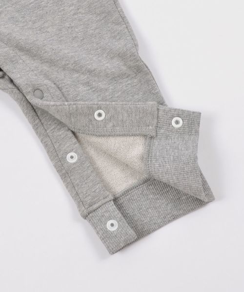 SHIPS(シップス)の「CHAMPION:ベア裏毛ロンパース【SHIPS別注】(ロンパース・キッズ・グレー/ネイビー/オフホワイト・80/70)」の6枚目の写真