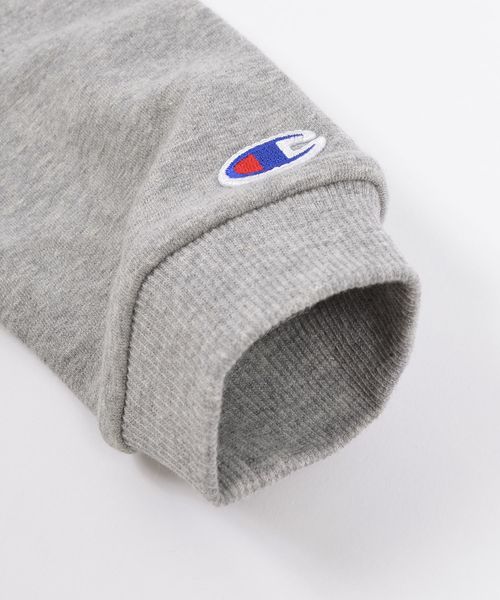 SHIPS(シップス)の「CHAMPION:ベア裏毛ロンパース【SHIPS別注】(ロンパース・キッズ・グレー/ネイビー/オフホワイト・80/70)」の8枚目の写真