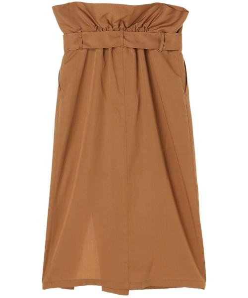 YECCA VECCA（イェッカヴェッカ）の「ラッピングベルトナロースカート（スカート・レディース・ブラック/キャメル/グリーン・FREE）」の19枚目の写真