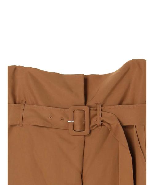 YECCA VECCA（イェッカヴェッカ）の「ラッピングベルトナロースカート（スカート・レディース・ブラック/キャメル/グリーン・FREE）」の20枚目の写真