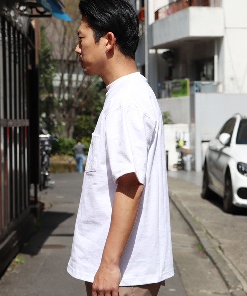 CAMBER(キャンバー)の「CAMBER/キャンバー FAINEST POCKET T-SHIRTS MADE IN USA #702(Tシャツ/カットソー・メンズ・ホワイト/ブラック/ネイビー/イエロー/ナチュラル・M/L)」の13枚目の写真