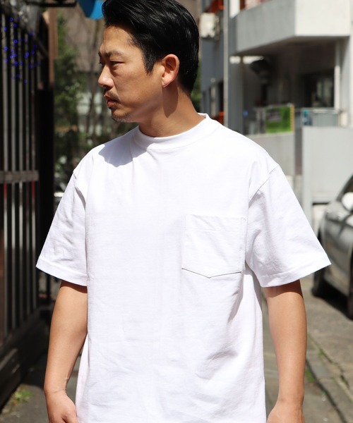 CAMBER(キャンバー)の「CAMBER/キャンバー FAINEST POCKET T-SHIRTS MADE IN USA #702(Tシャツ/カットソー・メンズ・ホワイト/ブラック/ネイビー/イエロー/ナチュラル・M/L)」の15枚目の写真
