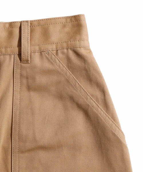 WEGO(ウィゴー)の「WEGO/ベイカーEGGパンツ(その他パンツ・レディース・ベージュ/グリーン・FREE)」の4枚目の写真