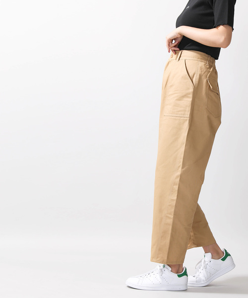 WEGO(ウィゴー)の「WEGO/ベイカーEGGパンツ(その他パンツ・レディース・ベージュ/グリーン・FREE)」の14枚目の写真