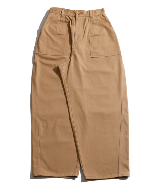 WEGO(ウィゴー)の「WEGO/ベイカーEGGパンツ(その他パンツ・レディース・ベージュ/グリーン・FREE)」の7枚目の写真