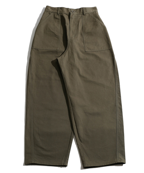 WEGO(ウィゴー)の「WEGO/ベイカーEGGパンツ(その他パンツ・レディース・ベージュ/グリーン・FREE)」の6枚目の写真