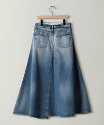 アッパーハイツupper hights コットン デニム ロングフレアスカート アッパーハイツ THE TRACK SKIRT upper hights レディース 国内