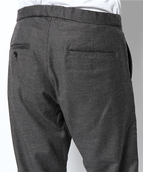 ADAM ET ROPE'（アダムエロペ）の「ハウンドトゥース　チェックパンツ（その他パンツ・メンズ・ブラック・MEDIUM/LARGE）」の5枚目の写真