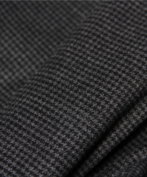 ADAM ET ROPE'（アダムエロペ）の「ハウンドトゥース　チェックパンツ（その他パンツ・メンズ・ブラック・MEDIUM/LARGE）」の9枚目の写真