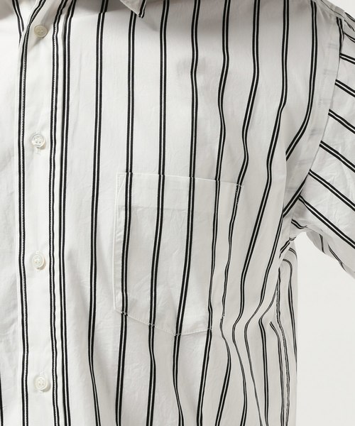 JOURNAL STANDARD(ジャーナルスタンダード)の「ドビーストライプ レギュラーシャツ♯(シャツ/ブラウス・メンズ・ブルー系その他/ベージュ/ホワイト・SMALL/LARGE/MEDIUM)」の18枚目の写真
