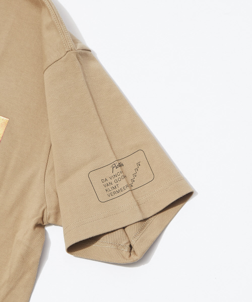 ABAHOUSE(アバハウス)の「クリムト Judith プリントTシャツ(Tシャツ/カットソー・メンズ・ネイビー/ホワイト/ベージュ・50/46/48)」の7枚目の写真