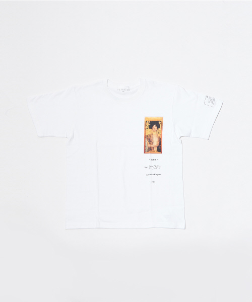 ABAHOUSE(アバハウス)の「クリムト Judith プリントTシャツ(Tシャツ/カットソー・メンズ・ネイビー/ホワイト/ベージュ・50/46/48)」の13枚目の写真