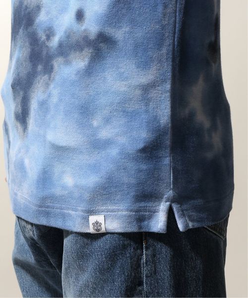 JOURNAL STANDARD relume（ジャーナルスタンダード　レリューム）の「湘南ベルマーレ×relume TIE DYE ポロシャツ（ポロシャツ・メンズ・ネイビー・SMALL/MEDIUM/LARGE）」の5枚目の写真