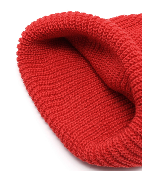 WEGO(ウィゴー)の「WEGO/カラーニットキャップ(ニットキャップ/ビーニー・メンズ・オフホワイト/ブラック/グレー/ネイビー/レッド・FREE)」の8枚目の写真