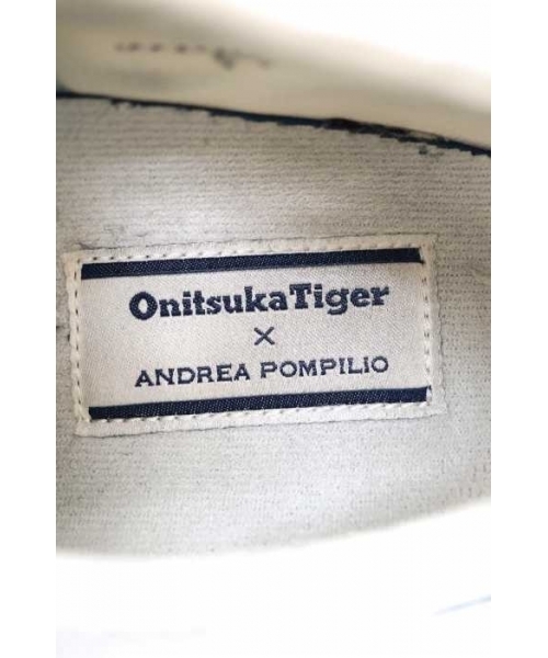 オニツカタイガー×ANDREA POMPILIO✨ショルダーバッグ✨コラボ✨ロゴ 新品】OnitsukaTiger×Andrea Pompilio コラボバッグ