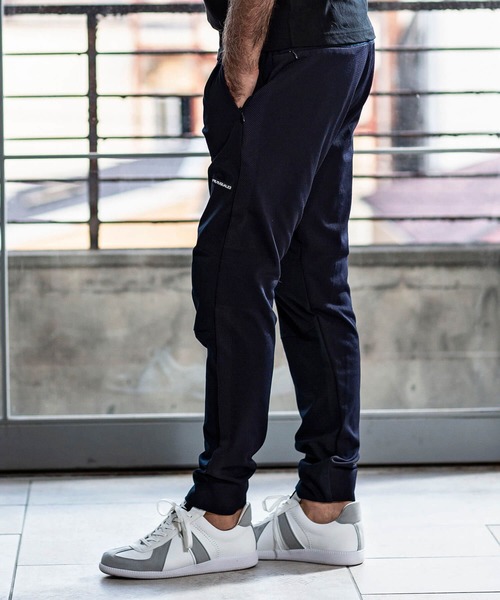 1PIU1UGUALE3  RELAX （ウノピゥウノウグァーレトレ リラックス）の「1PIU1UGUALE3 RELAX(ウノピゥウノウグァーレトレ)ストレッチナイロンハーフニットムーブパンツ（その他パンツ・メンズ・ブラック/ネイビー・S/M/L/XL/XXL）」の14枚目の写真