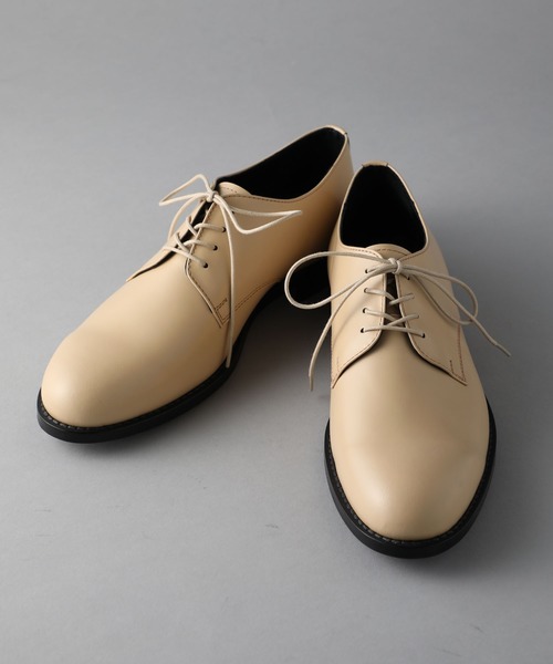 ARCOLLETTA PADRONE（アルコレッタ パドローネ）の「【PADRONE】DERBY PLAIN TOE / AP8565-2013-19C（ドレスシューズ・メンズ・ベージュ/ブラック/バーガンディー・40/41/42）」の3枚目の写真