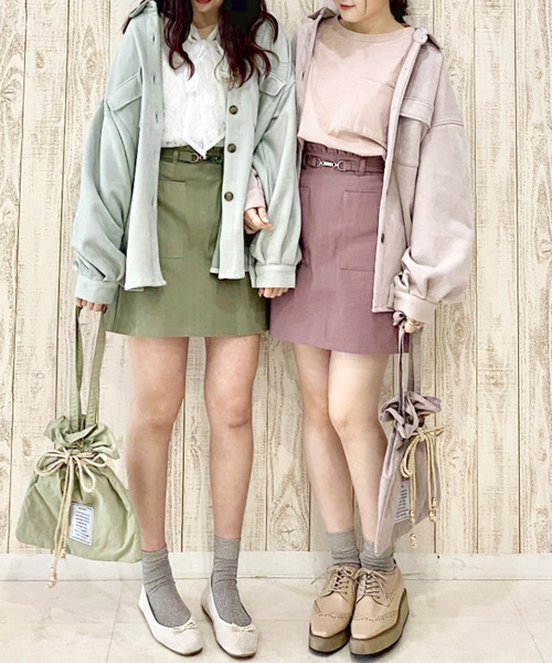 archives(アルシーヴ)の「【pink beigeはweb限定カラー】巾着メッセージトートbag(トートバッグ・レディース・アイボリー/ベージュ/グリーン/ピンクベージュ・MEDIUM)」の21枚目の写真