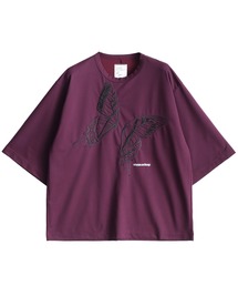 SHAREEF | STRIPE JQ S/S BIG T(Tシャツ/カットソー)