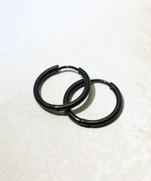 ステンレス 18mmフープピアス