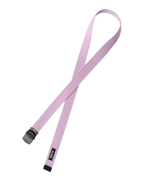 X-girl（エックスガール）の「BOX LOGO GI BELT（ベルト・レディース・オリーブ/ベージュ/ライトパープル/ブラック・ONE SIZE）」の5枚目の写真