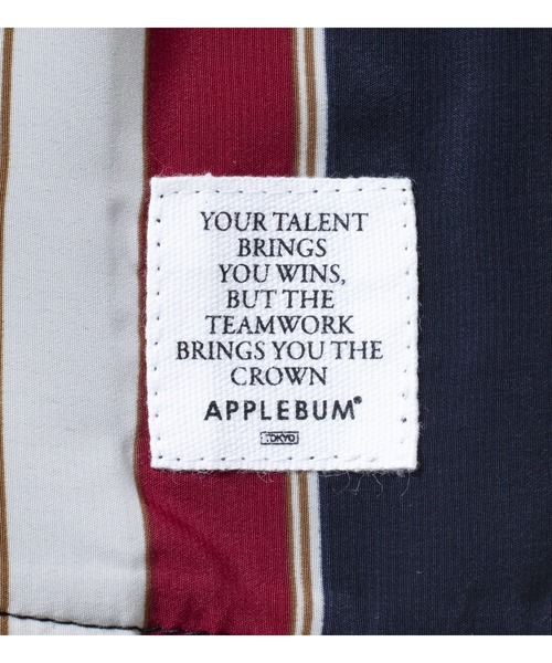APPLEBUM(アップルバム)の「Stripe S/S Shirt(シャツ/ブラウス・メンズ・ネイビー・MEDIUM/LARGE/X-LARGE)」の5枚目の写真