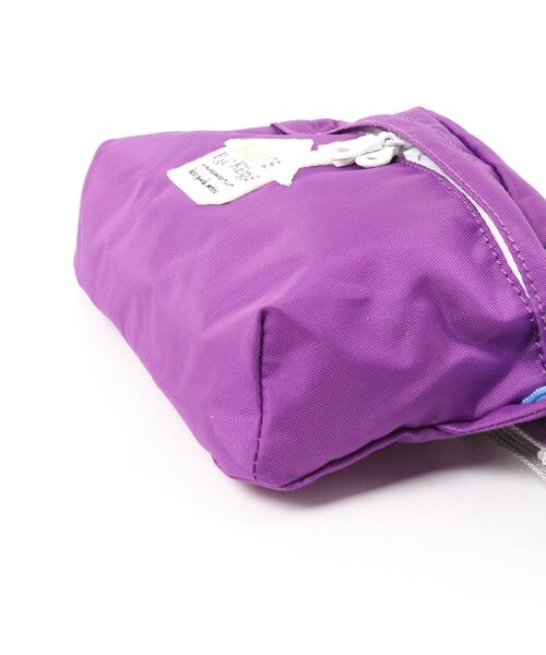 FREDRIK PACKERS（フレドリックパッカーズ）の「∴【 FREDRIK PACKERS / フレドリックパッカーズ 】KIDS FUNNY PACK‥（ボディバッグ/ウエストポーチ・キッズ・レッド/パープル/オリーブ/ブルー/ピンク/イエロー・FREE）」の8枚目の写真