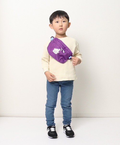 FREDRIK PACKERS（フレドリックパッカーズ）の「∴【 FREDRIK PACKERS / フレドリックパッカーズ 】KIDS FUNNY PACK‥（ボディバッグ/ウエストポーチ・キッズ・レッド/パープル/オリーブ/ブルー/ピンク/イエロー・FREE）」の13枚目の写真