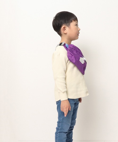 FREDRIK PACKERS（フレドリックパッカーズ）の「∴【 FREDRIK PACKERS / フレドリックパッカーズ 】KIDS FUNNY PACK‥（ボディバッグ/ウエストポーチ・キッズ・レッド/パープル/オリーブ/ブルー/ピンク/イエロー・FREE）」の11枚目の写真