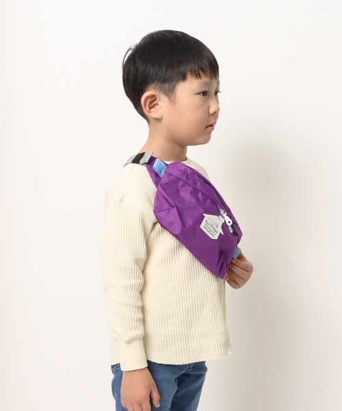 FREDRIK PACKERS（フレドリックパッカーズ）の「∴【 FREDRIK PACKERS / フレドリックパッカーズ 】KIDS FUNNY PACK‥（ボディバッグ/ウエストポーチ・キッズ・レッド/パープル/オリーブ/ブルー/ピンク/イエロー・FREE）」の12枚目の写真