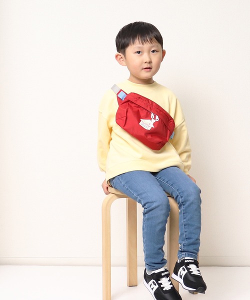 FREDRIK PACKERS（フレドリックパッカーズ）の「∴【 FREDRIK PACKERS / フレドリックパッカーズ 】KIDS FUNNY PACK‥（ボディバッグ/ウエストポーチ・キッズ・レッド/パープル/オリーブ/ブルー/ピンク/イエロー・FREE）」の16枚目の写真