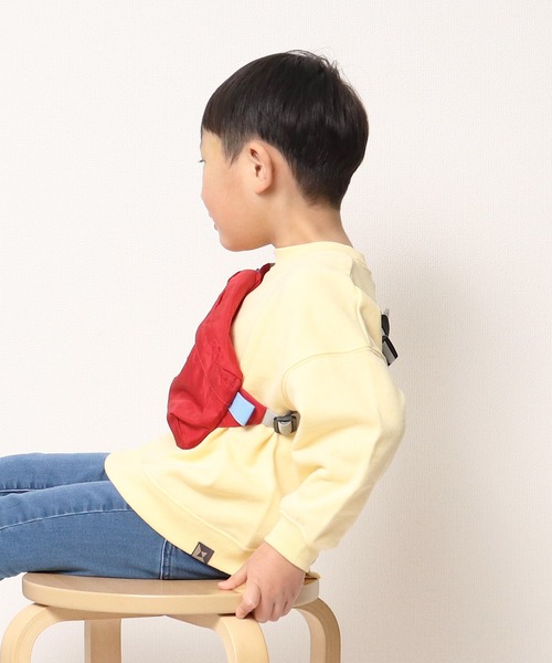 FREDRIK PACKERS（フレドリックパッカーズ）の「∴【 FREDRIK PACKERS / フレドリックパッカーズ 】KIDS FUNNY PACK‥（ボディバッグ/ウエストポーチ・キッズ・レッド/パープル/オリーブ/ブルー/ピンク/イエロー・FREE）」の15枚目の写真