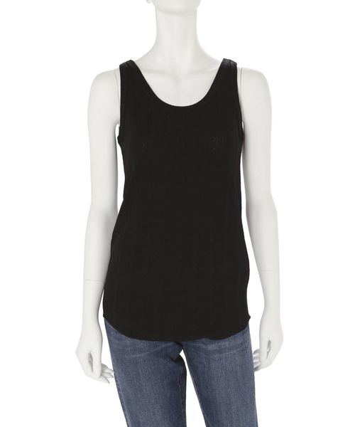 Ungrid（アングリッド）の「ランダムテレコタンクトップ（タンクトップ・レディース・アイボリー/オレンジ/カーキ/ブラック・FREE）」の11枚目の写真