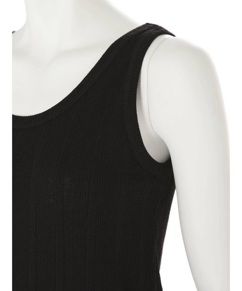 Ungrid（アングリッド）の「ランダムテレコタンクトップ（タンクトップ・レディース・アイボリー/オレンジ/カーキ/ブラック・FREE）」の15枚目の写真