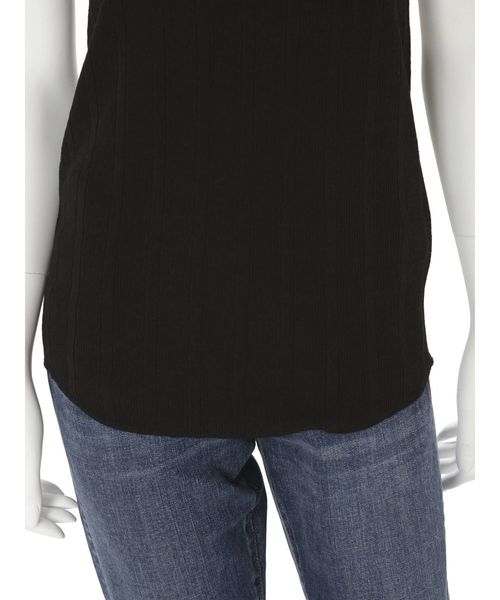 Ungrid（アングリッド）の「ランダムテレコタンクトップ（タンクトップ・レディース・アイボリー/オレンジ/カーキ/ブラック・FREE）」の16枚目の写真