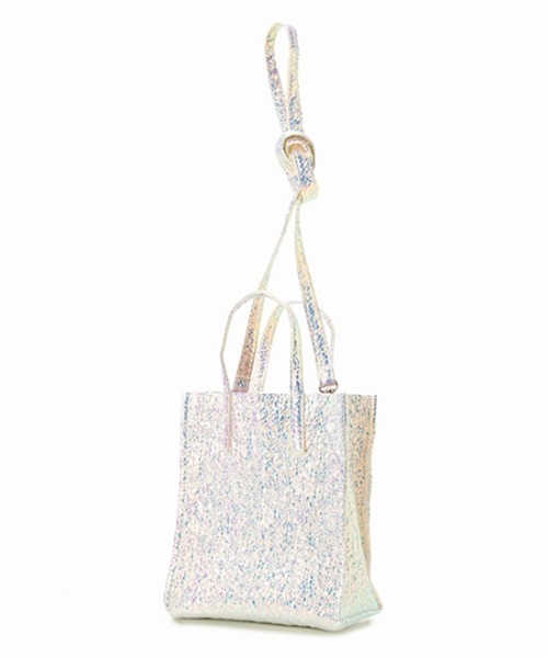 Casselini(キャセリーニ)の「【直営店限定】Casselini(キャセリーニ)シャイントートmini(トートバッグ・レディース・シャンパン/ブロンズ/その他1・FREE)」の12枚目の写真