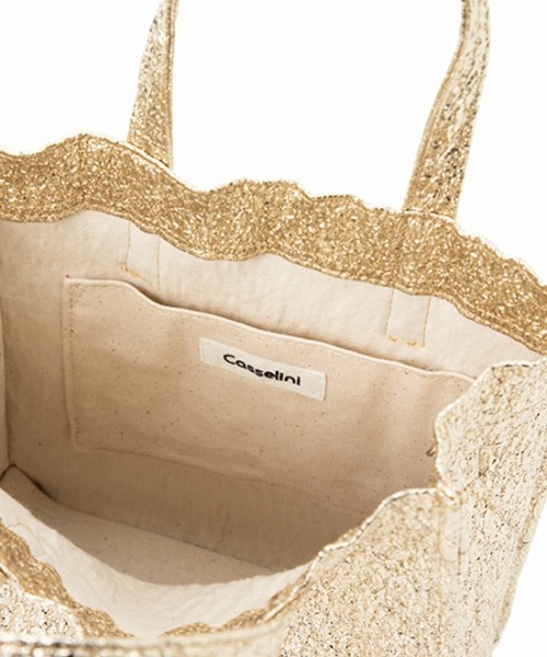 Casselini(キャセリーニ)の「【直営店限定】Casselini(キャセリーニ)シャイントートmini(トートバッグ・レディース・シャンパン/ブロンズ/その他1・FREE)」の20枚目の写真
