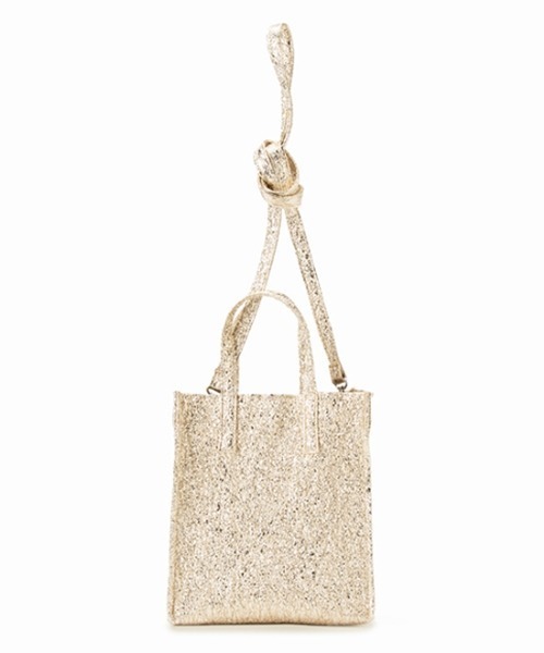 Casselini(キャセリーニ)の「【直営店限定】Casselini(キャセリーニ)シャイントートmini(トートバッグ・レディース・シャンパン/ブロンズ/その他1・FREE)」の13枚目の写真