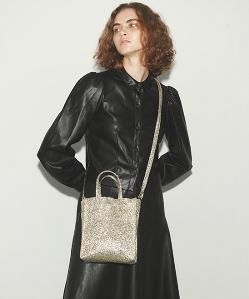 Casselini(キャセリーニ)の「【直営店限定】Casselini(キャセリーニ)シャイントートmini(トートバッグ・レディース・シャンパン/ブロンズ/その他1・FREE)」の17枚目の写真