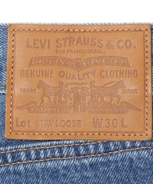 セール】STAY LOOSE DENIM CROP TAKE ME HOME（デニムパンツ）｜Levi's