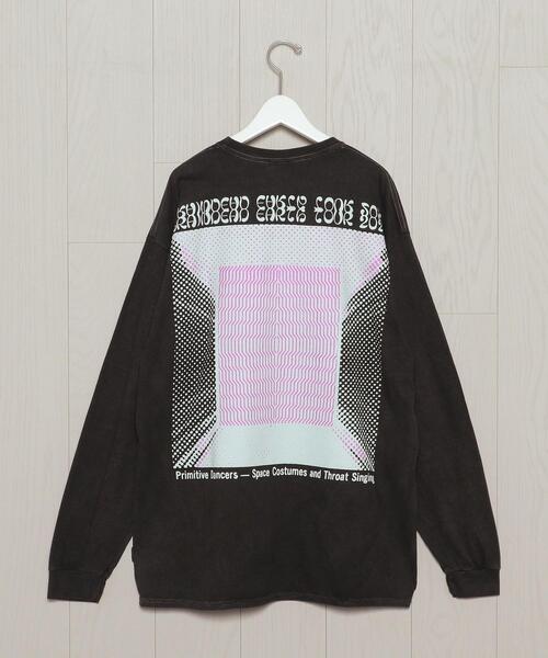 BrainDead Shriek of the Falcon長袖Tシャツ ロンT BRAIN DEAD（ブレインデット）の「＜BRAIN DEAD＞SHRIEK OF THE FALCON