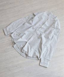 NEL PATTERN バンドカラーシャツ