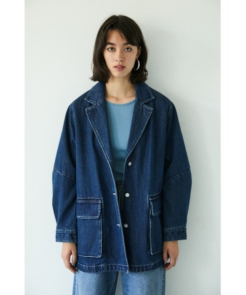 セール】TINTED DENIM ジャケット（デニムジャケット）｜MOUSSY