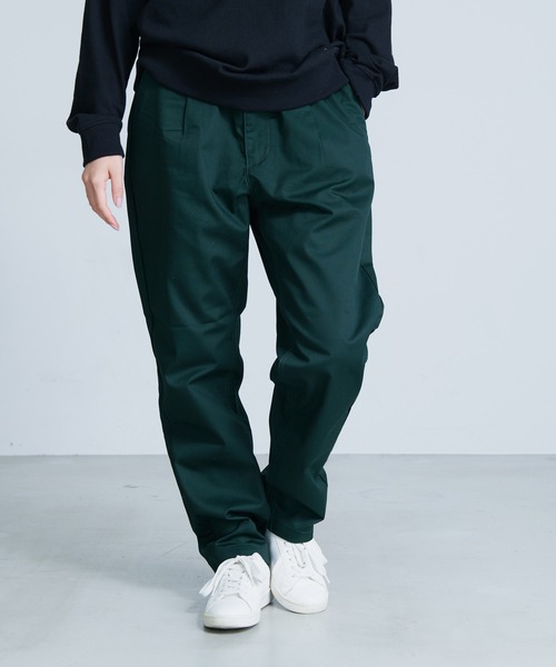 Dickies(ディッキーズ)の「【DICKIES/ディッキーズ】ツイルイージーパンツ 0410-7711 ビッグシルエット ジョガーパンツ テーパードシルエット ウエストゴム仕様 タック入り(その他パンツ・メンズ・チャコールグレー/ブラック/ベージュ/カーキ/グリーン/スミクロ/オリーブ/グレー/ダークベージュ・MEDIUM/LARGE/X-LARGE)」の9枚目の写真