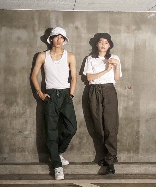 Dickies(ディッキーズ)の「【DICKIES/ディッキーズ】ツイルイージーパンツ 0410-7711 ビッグシルエット ジョガーパンツ テーパードシルエット ウエストゴム仕様 タック入り(その他パンツ・メンズ・チャコールグレー/ブラック/ベージュ/カーキ/グリーン/スミクロ/オリーブ/グレー/ダークベージュ・MEDIUM/LARGE/X-LARGE)」の18枚目の写真