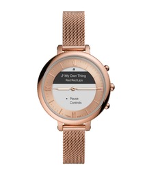 腕時計 MONROE HYBRID HR SMARTWATCH　値下げ Amazon.com: Fossil Women's 38mm Monroe Stainless Steel Mesh